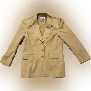 Westbound Classic 100% wool(outer)Beige Blazer